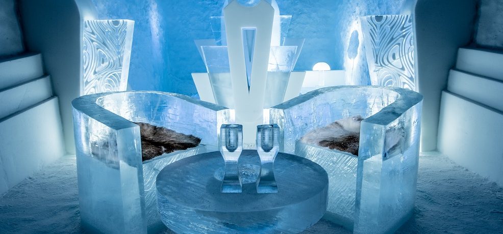 Winter Icehotel & Icehotel 365, Zweeds Lapland, Zweden