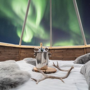 Aurora dome, Inari Wilderness Hotel