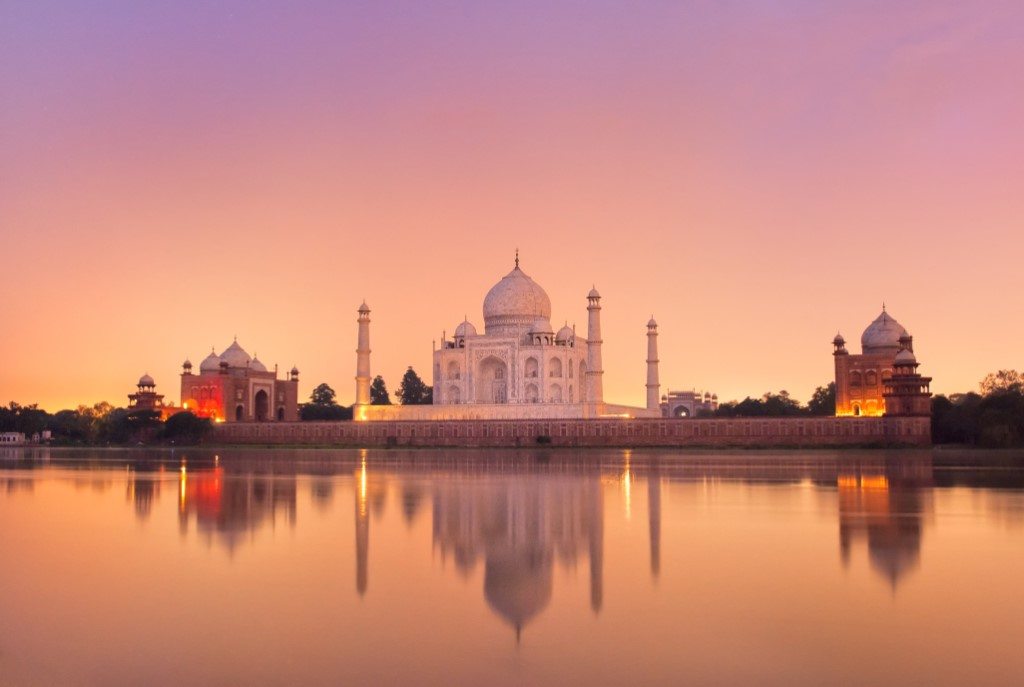 Gouden driehoek en tijgers, Agra, Taj Mahal