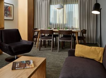 Gouden suite, Inn at the forks