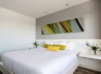 Luxe design suite, Inn at the forks
