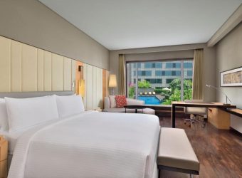 Deluxe kamer, JW Marriott Hotel New Delhi