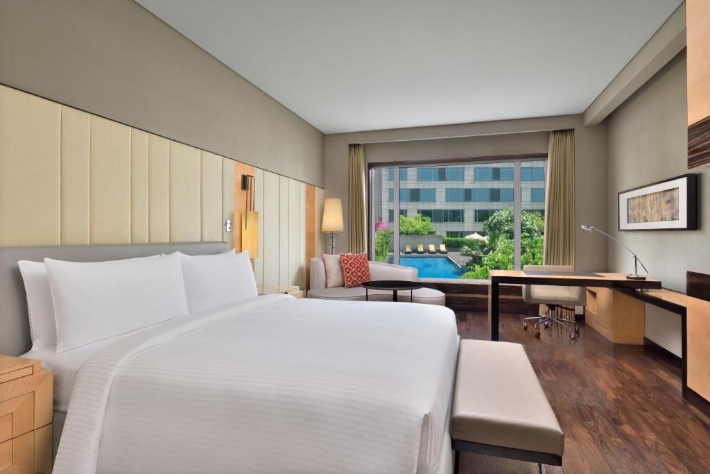 Deluxe kamer, JW Marriott Hotel New Delhi