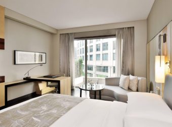 Terras kamer, JW Marriott Hotel New Delhi