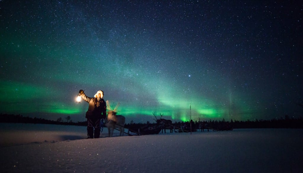 Aurora, Fins Lapland, Finland