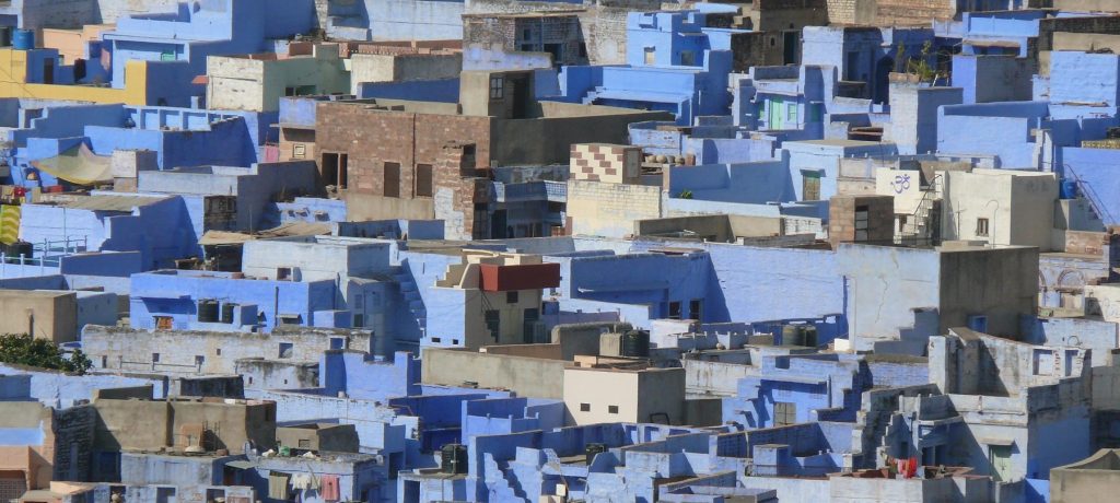 Jodhpur, blauwe stad. Foto: © Zen Skillicorn