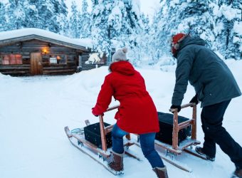 Kakslauttanen Arctic Resort, Fins Lapland, Finland