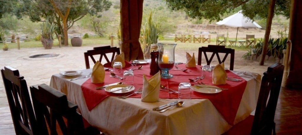 Karen Blixen Camp restaurant