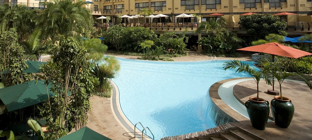Zwembad Kigali Serena Hotel, Rwanda