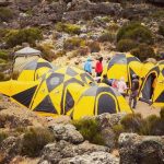 Expeditie tenten Mount Kilimanjaro beklimmen via