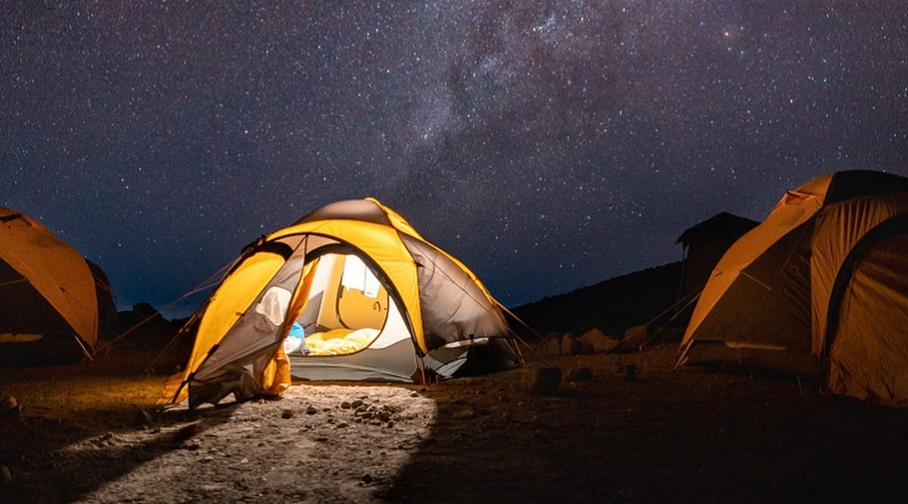 North Face Ve25 tent Kilimanjaro beklimmen via