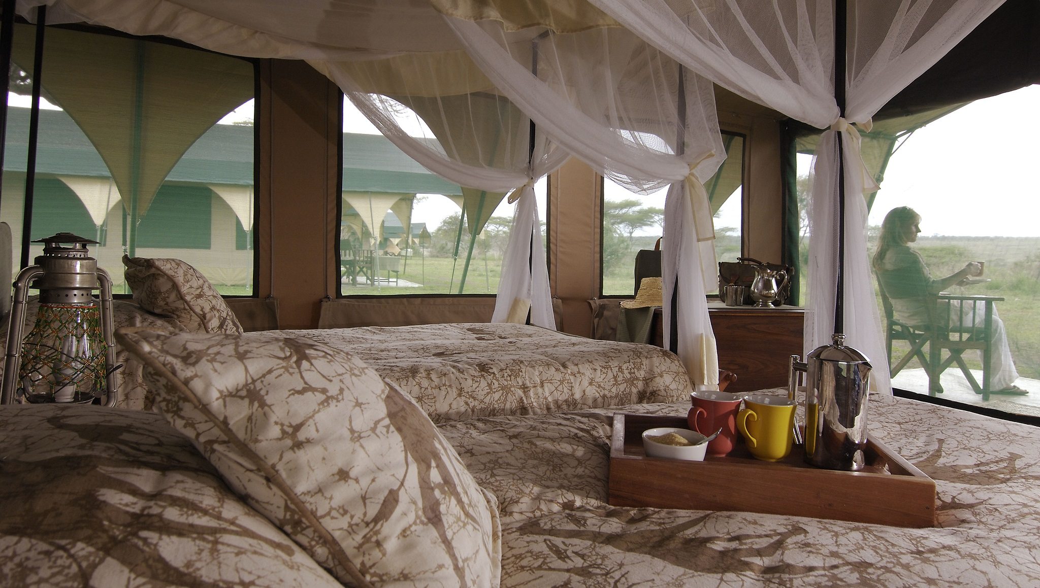Safari tent, Pakulala Safari Camp