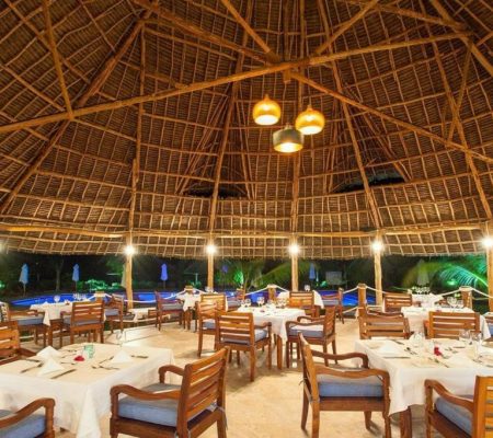 Restaurant Bembe on the beach