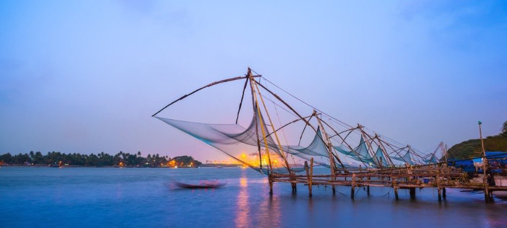 Chinese visnette, Kochi, Kerala, India - Shutterstock Kochi