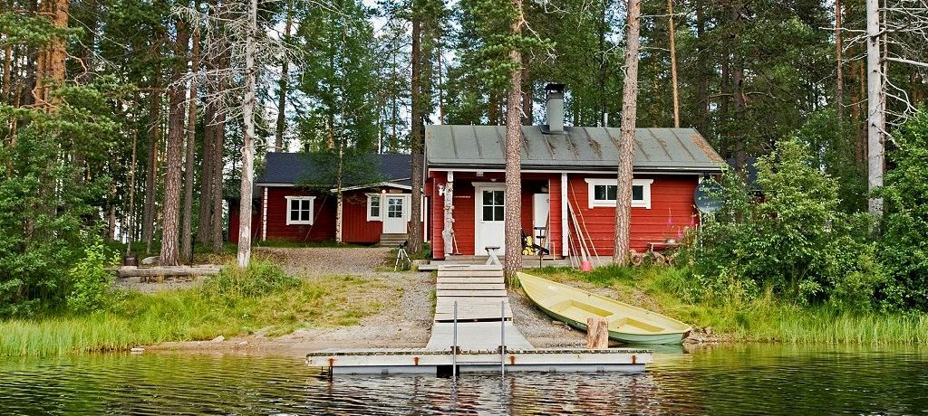 Wildernis Lodge, Taiga wouden, Oost-Finland