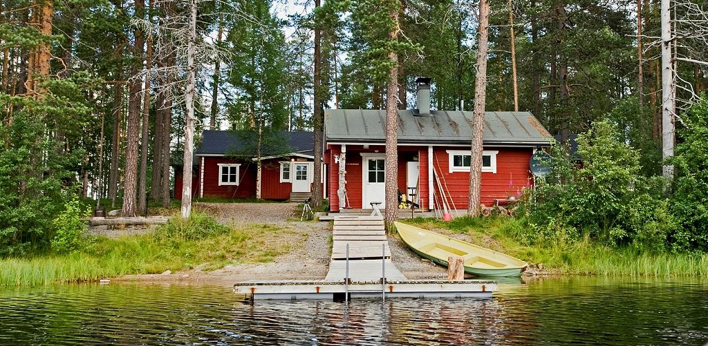 Wildernis Lodge, Taiga wouden, Oost-Finland