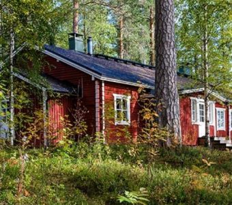 Wildernis Lodge, Taiga wouden, Oost-Finland