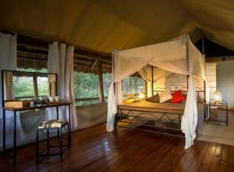 Safari tent Lake Burunge