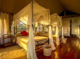 Tweepersoons tent Lake Burunge