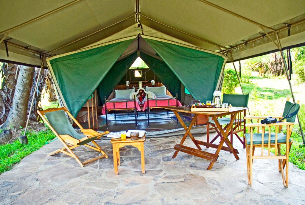 Tent, Lake Manze Tented Camp