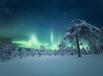 Noorderlicht in Lapland