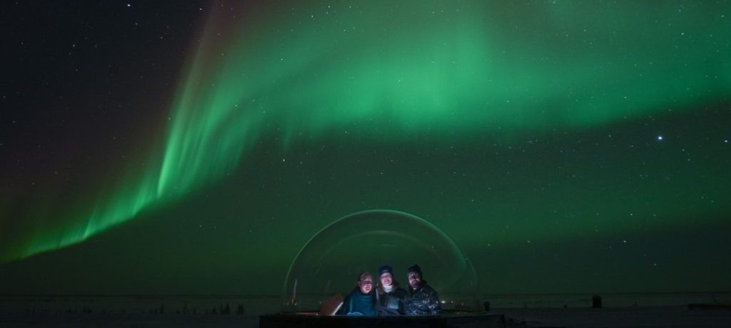 Aurora koepel, Hudsonbaai, Churchill - Nathab