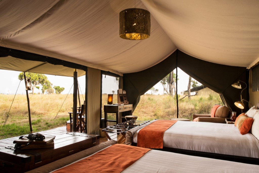 Safari tent Lemala Tented Camp