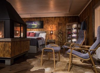 Logger's Lodge, Zweeds Lapland, Zweden