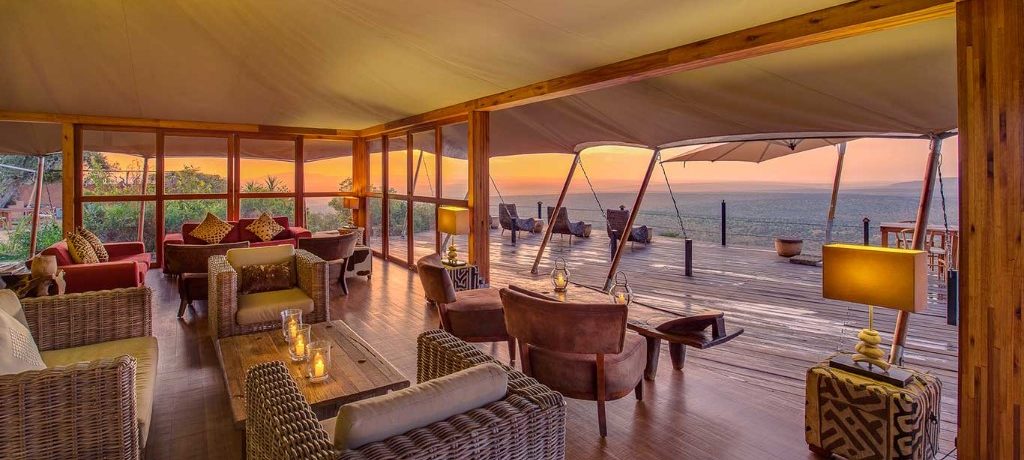 Loisaba Tented Camp, Fly in Kenia reis hoogtepunten