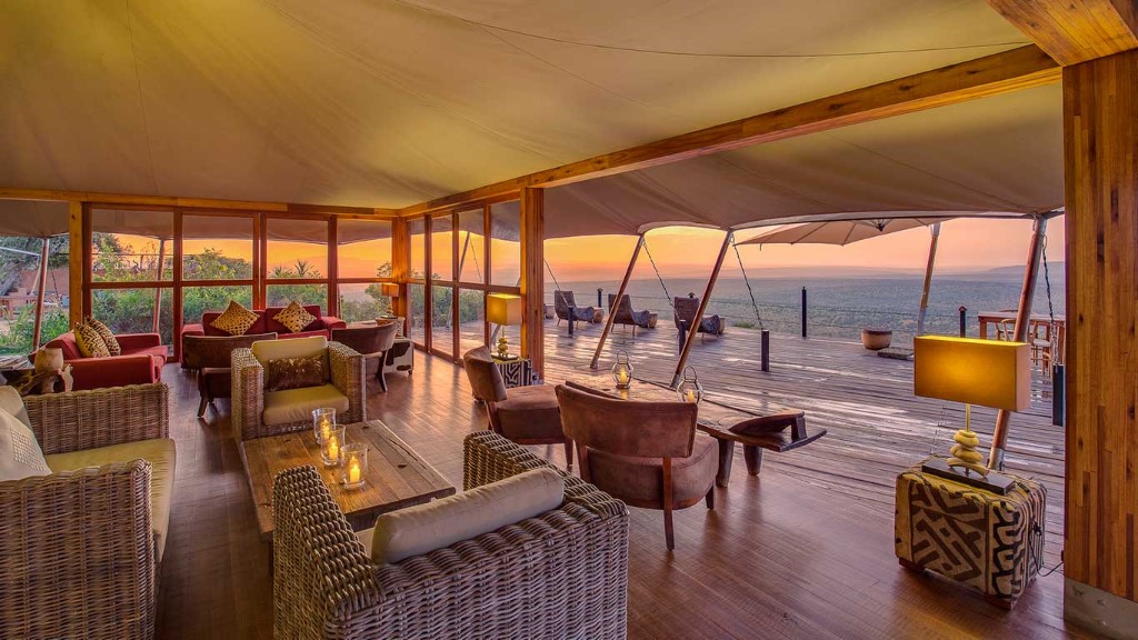 Loisaba Tented Camp, Fly in Kenia reis hoogtepunten