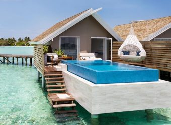 Watervilla met zwembad, Lux South Ari