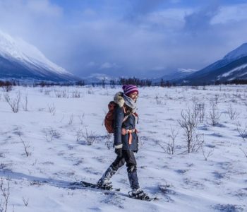 Lyngen Experience Lodge Sneeuwschoenwandelen