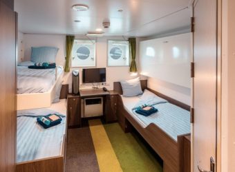 3-pers. met patrijspoort Ortelius Schip