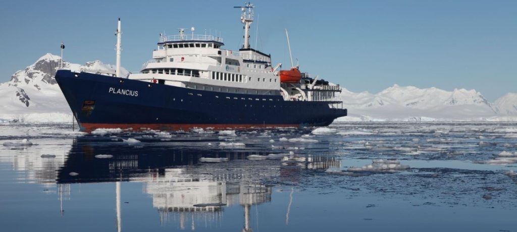 MV PLancius, zuidpoolcirkel expeditie, Antarctica