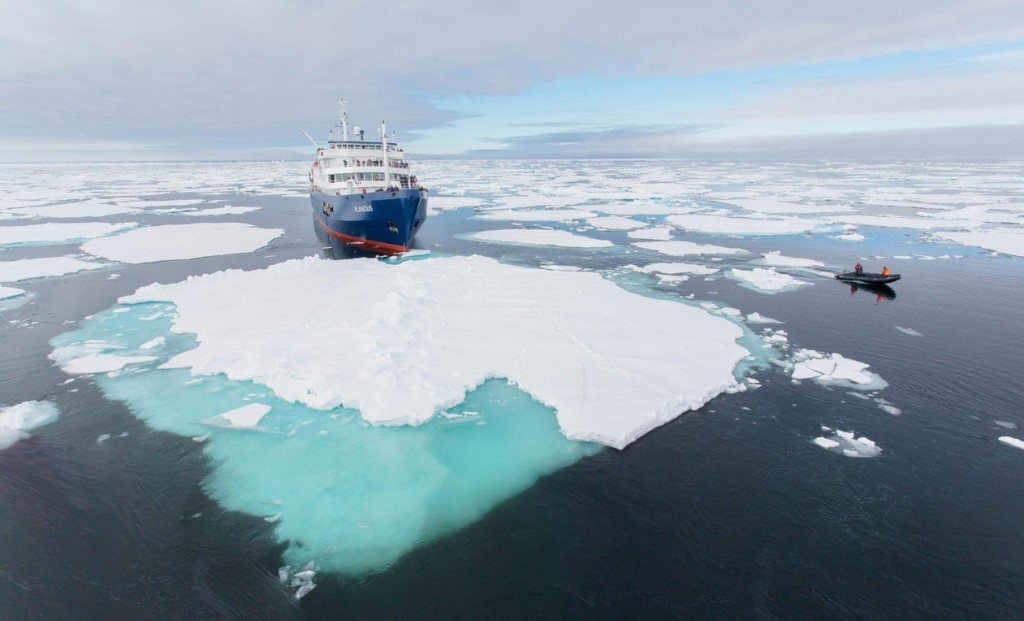 MV PLancius, zuidpoolcirkel expeditie, Antarctica