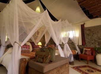 Driepersoonskamer, Mbweha Camp