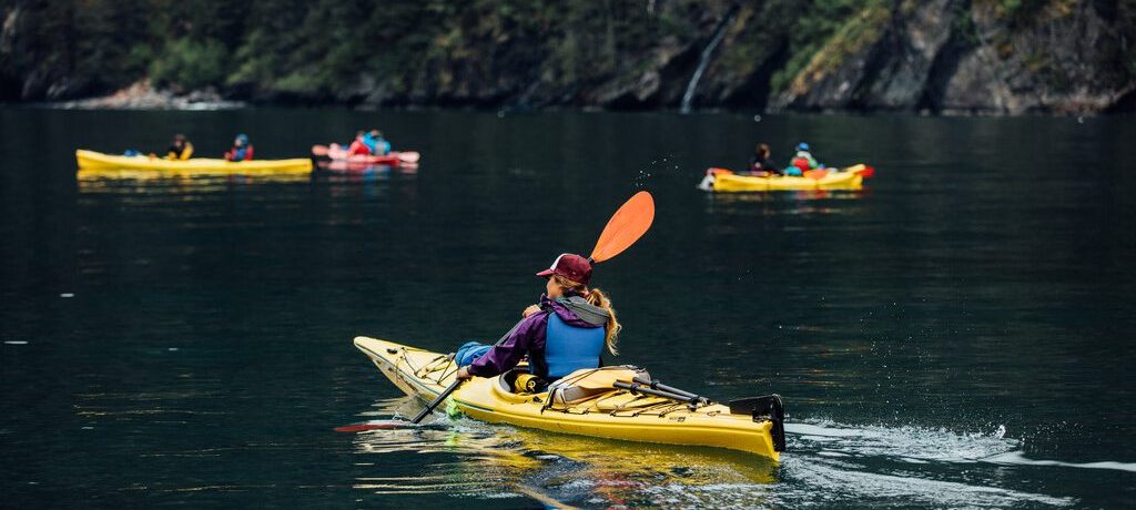 Kenai Fjords, Alaska Kajakken