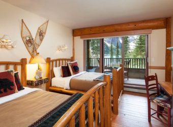 Tweepersoonskamer, Moraine Lake Lodge