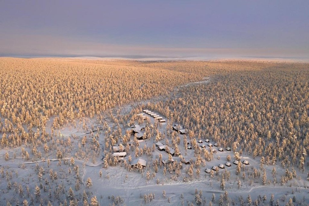 Hoogtepunten van Fins Lapland, Muotka Wilderness Hotel