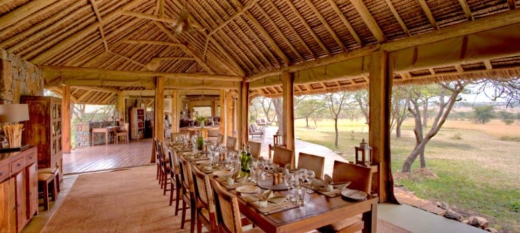 Naboisho Camp restaurant