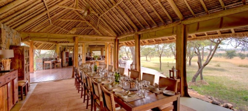 Naboisho Camp restaurant