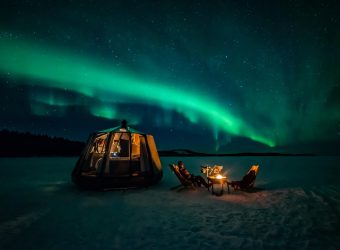 Lake Inari Aurora Hut