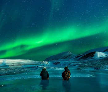 Noorderlicht. Noorwegen Beste tijd Europa, Lapland noorderlicht