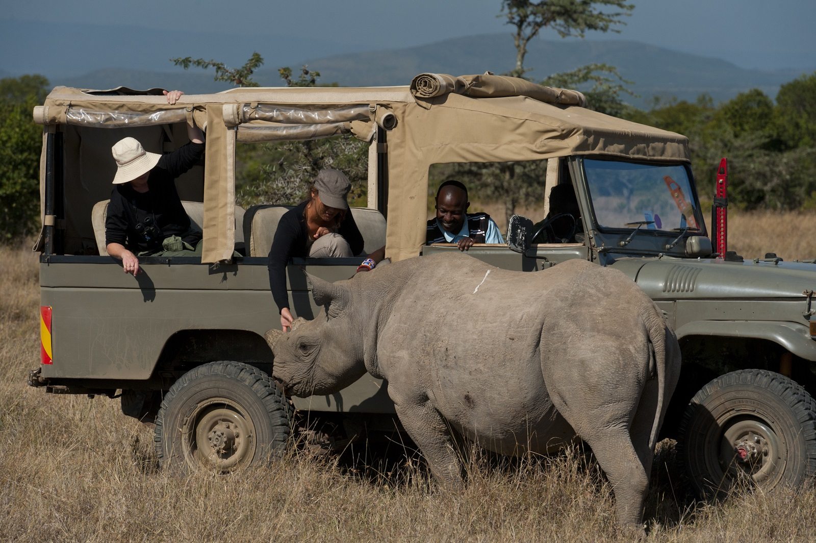 Big five rondrteis Kenia