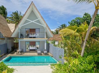 Duplex strandvilla, Outrigger Maledives Maafushivaru