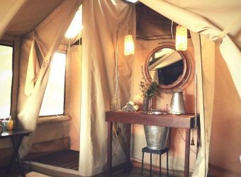 badkamer Pakulala Safari Camp