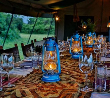 Eettent, Pakulala Safari Camp