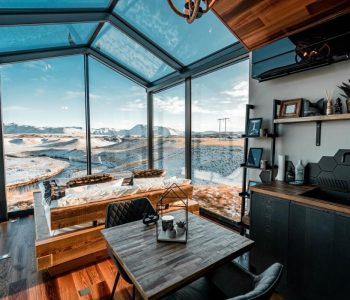 Panorama Glass Lodge Keuken