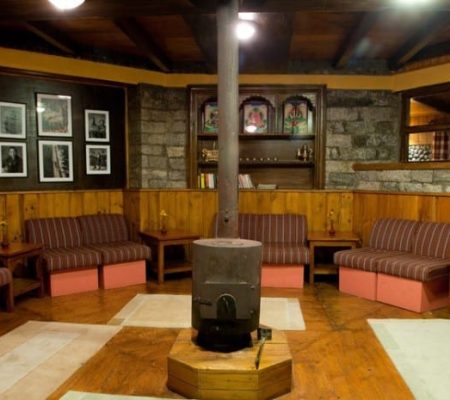 Phakding Lodge Openhaard