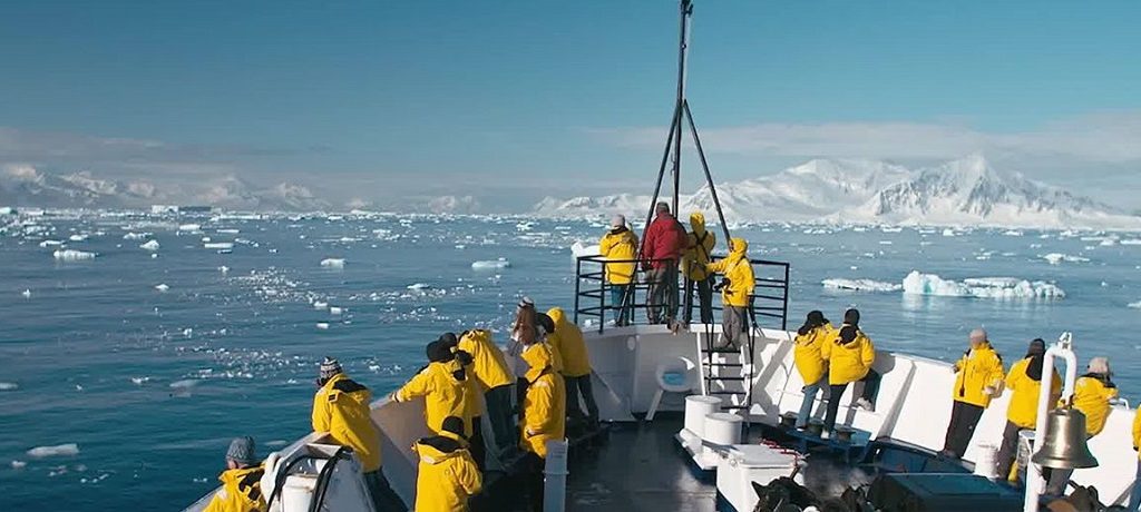 Vaarroutes van Antarctica